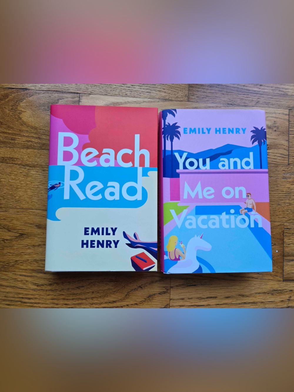 Illumicrate Emily Henry Beach Read + You and Me on Vacation Hardback Set